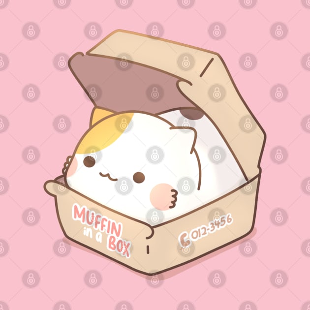 Muffin cat mochi delivery by @muffin_cat_ig