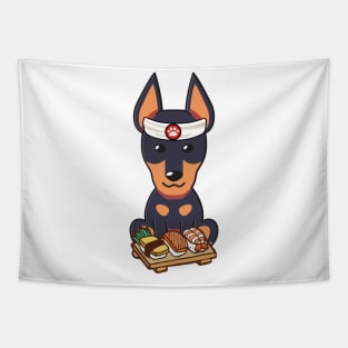 Sushi Chef Alsatian Tapestry