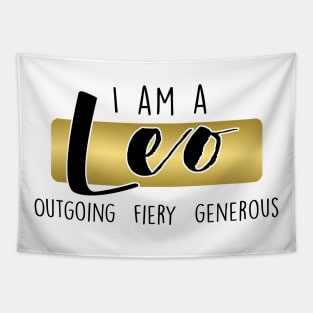 I am a Leo Tapestry