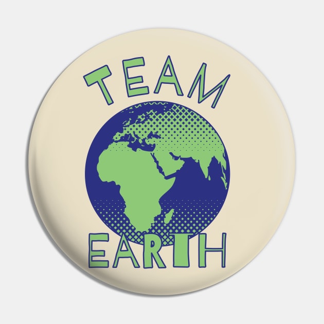 Team Earth Pin by dkdesigns27