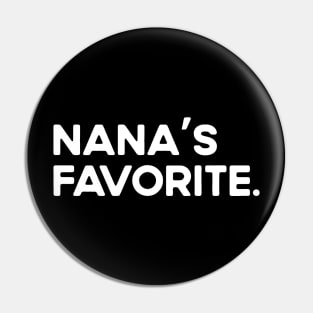 Nana’s Favorite Pin