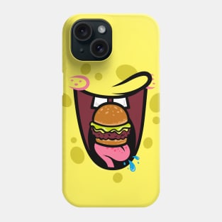 Burger Mouth Phone Case