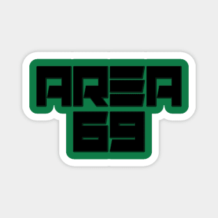 Ufo Tee Area 69 Magnet