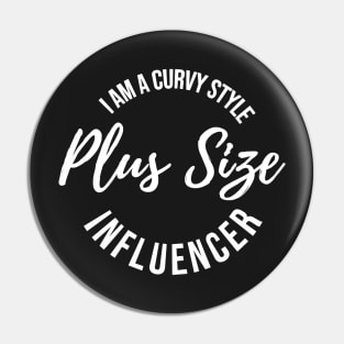 I am a curvy style Plus size influencer Pin