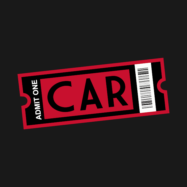 CAR Hockey Ticket by CasualGraphic