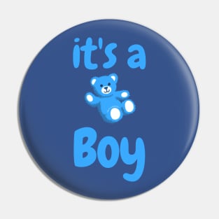 It's a Boy Pin