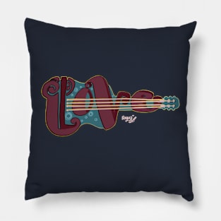 Guitar love Pillow