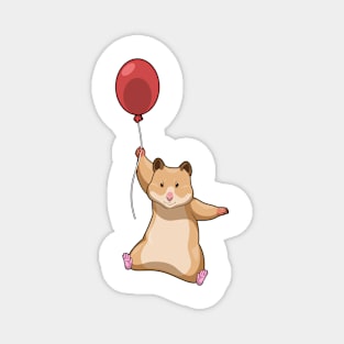 Hamster Balloon Magnet