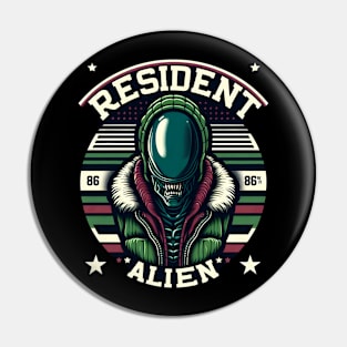 Resident Alien Pin