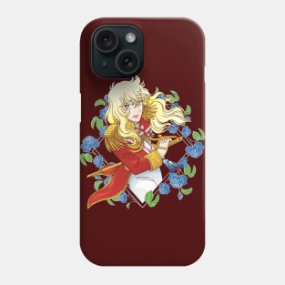 Oscar François de Jarjayes (2021 red edit.) Phone Case