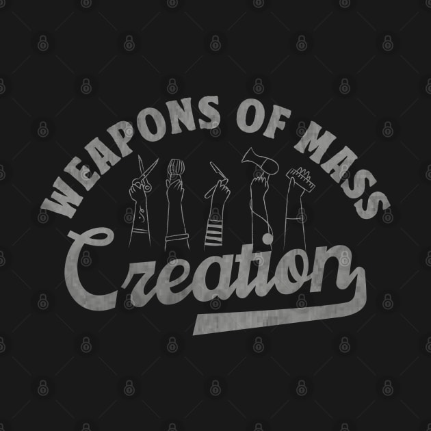 Weapons Of Mass Creation Hairstylist by tonyspencer