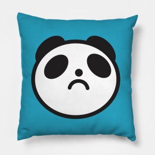 Frowning Panda Pillow