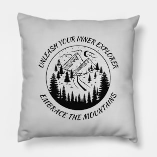 Unleash Your Inner Explorer Pillow