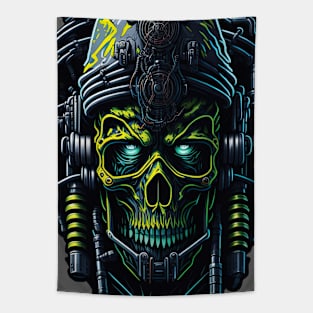 Cyborg Heads S02 D56 Tapestry