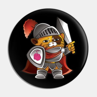 Sir Meowcelot - the Paladin Pin