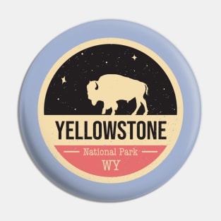 Yellowstone Park Badge Pin