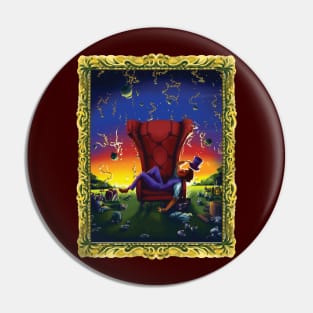 Framed Mad Hatter Pin