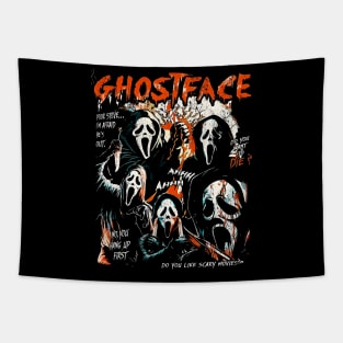 Scream Splatter Tapestry