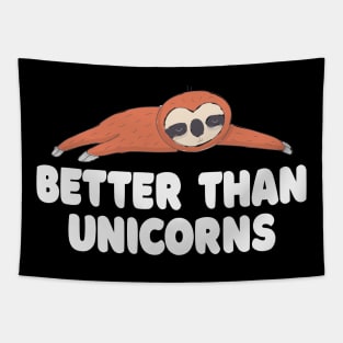 Sloth Unicorn Quote Tapestry