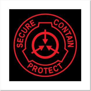 SCP Foundation Secure Contain Protect Art Board Print for Sale by  RRiDesigns