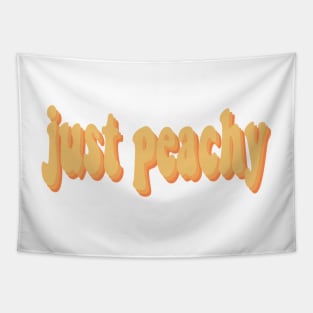 Just Peachy Tapestry