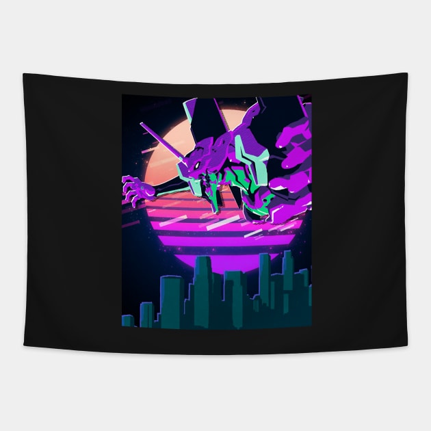 Neon Genesis Evangelion - Eva 01 Tapestry by BurrolaDiore89