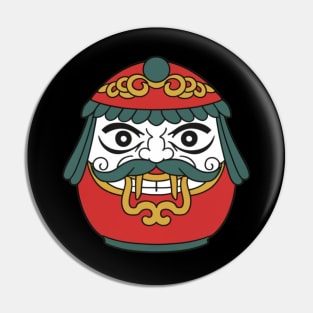 Daruma Doll Pin