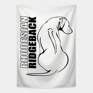 Rhodesian Ridgeback profile dog gift idea Tapestry