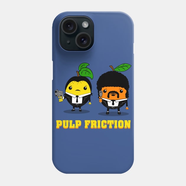 Pulp Friction Phone Case by Melonseta