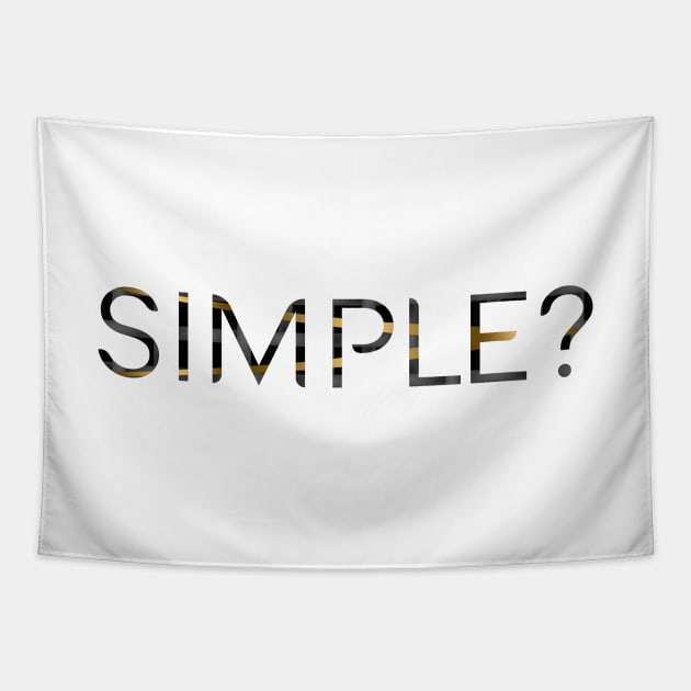 04 - Simple Tapestry by SanTees