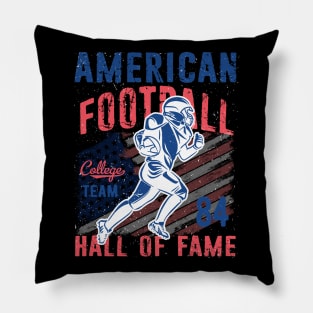 American Football Hall of Fame , Collage Football Pillow