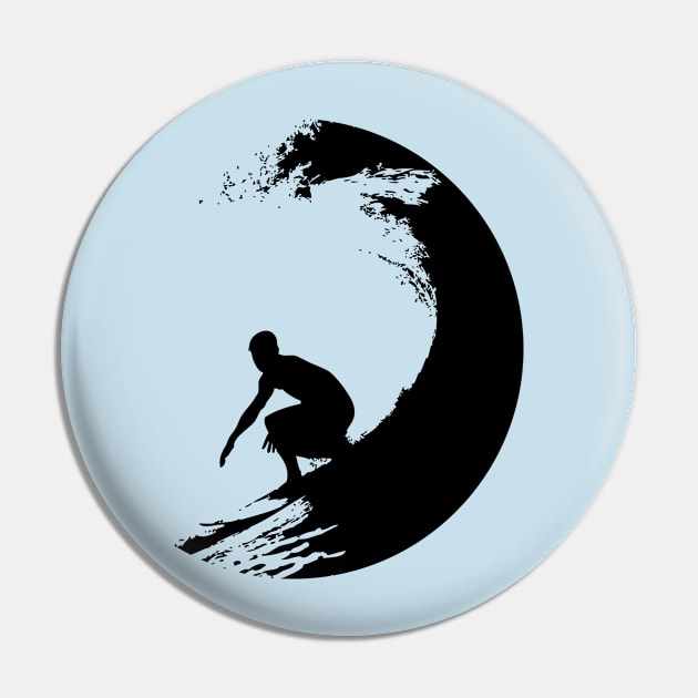 Catch A Wave Pin by hamiltonarts