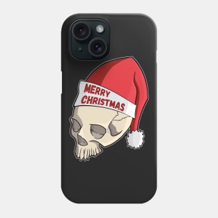 Gothic Skull Head Santa Christmas Funny product Phone Case