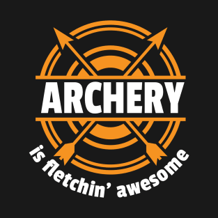 Bow Hunting Arrow and Archery Quote Design Archery Targets T-Shirt