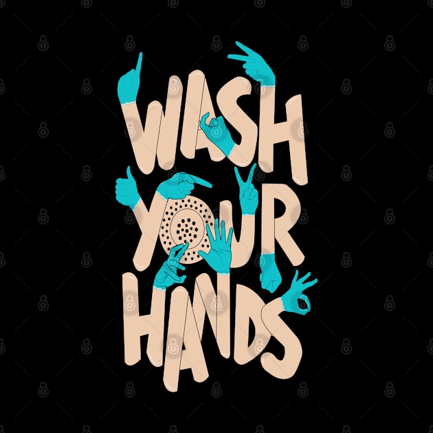 Wash Your Hands illustration by JHFANART