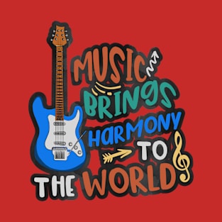 Music Brings Harmony T-Shirt