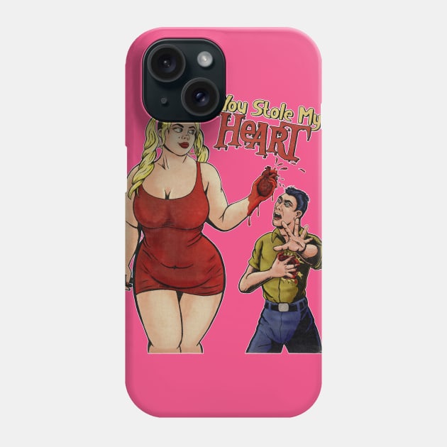 You Stole My Heart! Phone Case by Thunderkor