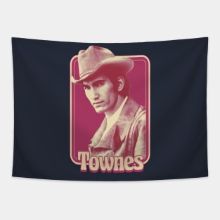 Townes Van Zandt RETRO Tapestry