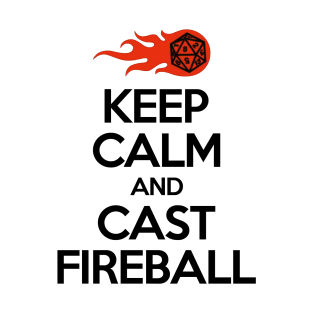 dnd christmas fireball T-Shirt