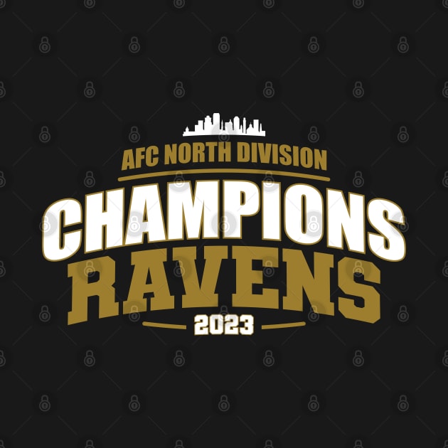 Ravens Football - Division Champions by Nagorniak