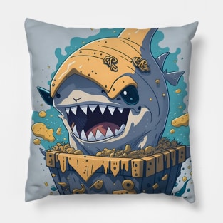 Shark Attack! - The Pirate's Revenge Pillow