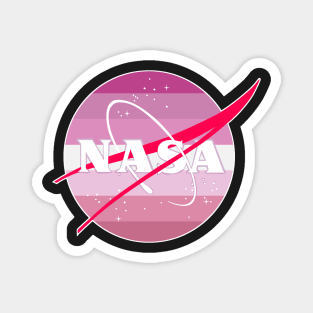 Pastel Nasa Logo - WLW Magnet