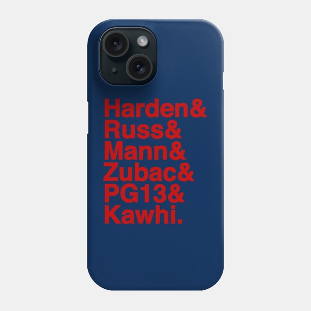 Los Angeles Basketball Phone Case by huckblade