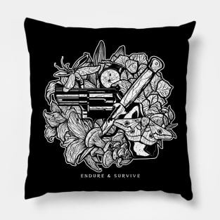 Endure & Survive - Vintage Pillow