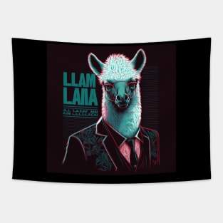 Get Your Groove On with the Miami Vice Lama Tapestry