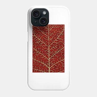 Crimson autumn Phone Case