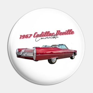 1967 Cadillac Deville Convertible Pin