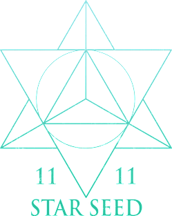 Starseed Tetrahedron Sacred Geometry 11:11 Magnet