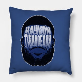 Kayvon Thibodeaux New York G Player Silhouette Pillow