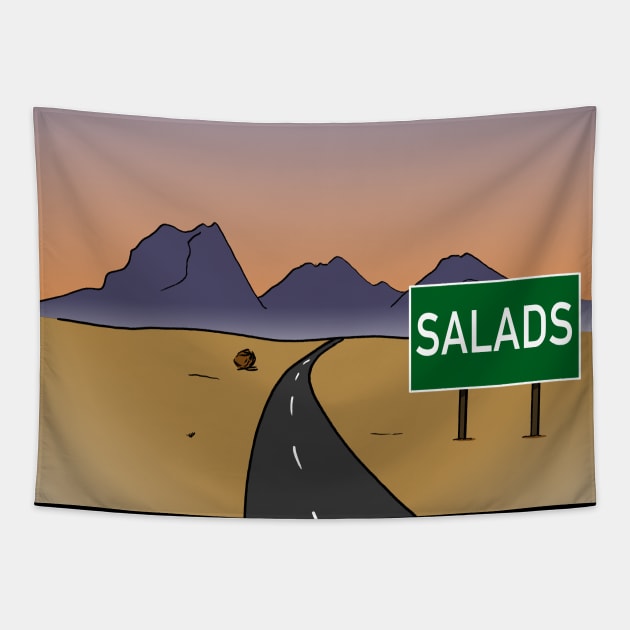 Salads Tapestry by Fortified_Amazement